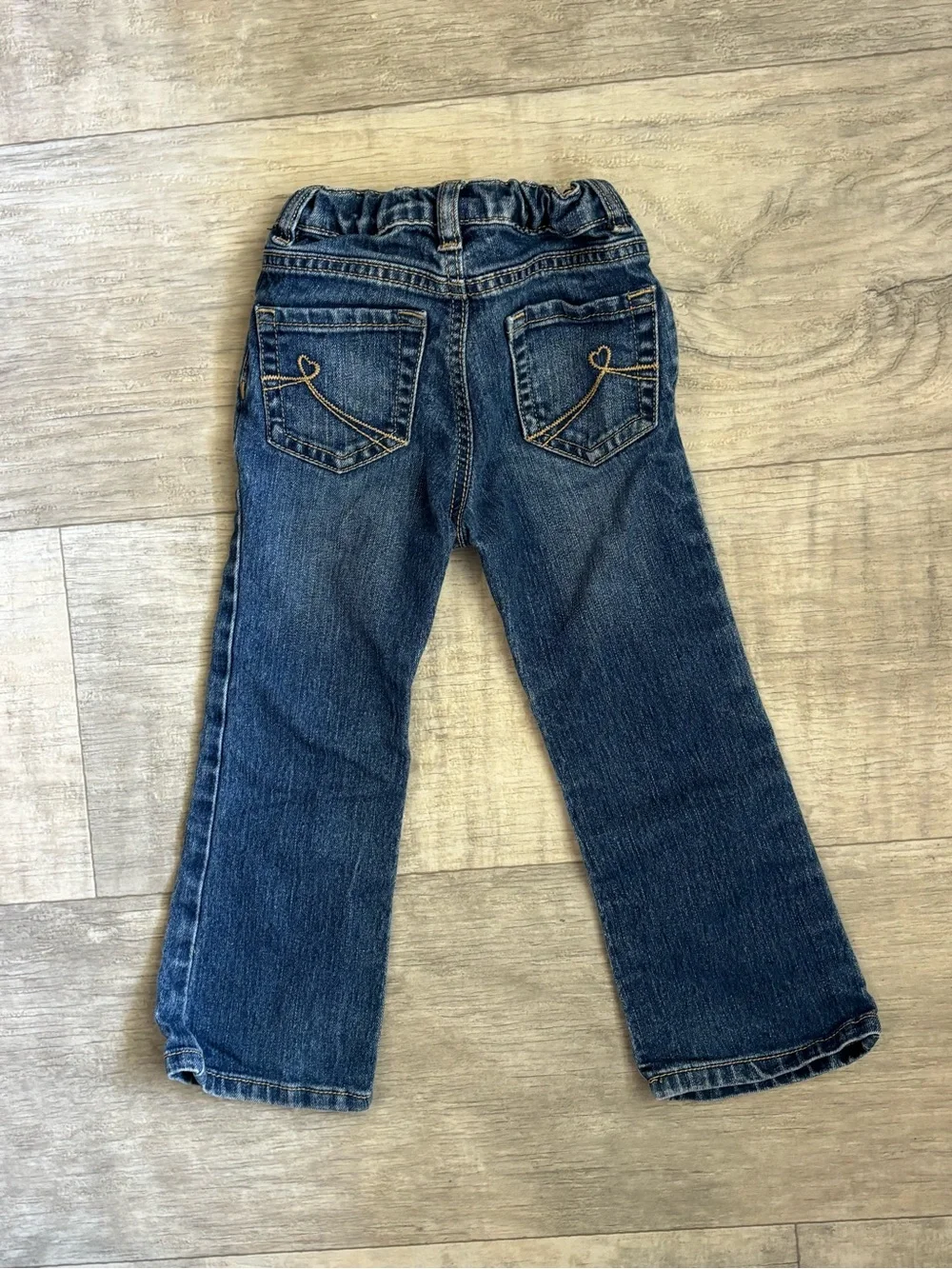 The Children's Place Est. 89 Bootcut Stretch Denim Jeans Blue 3T-036